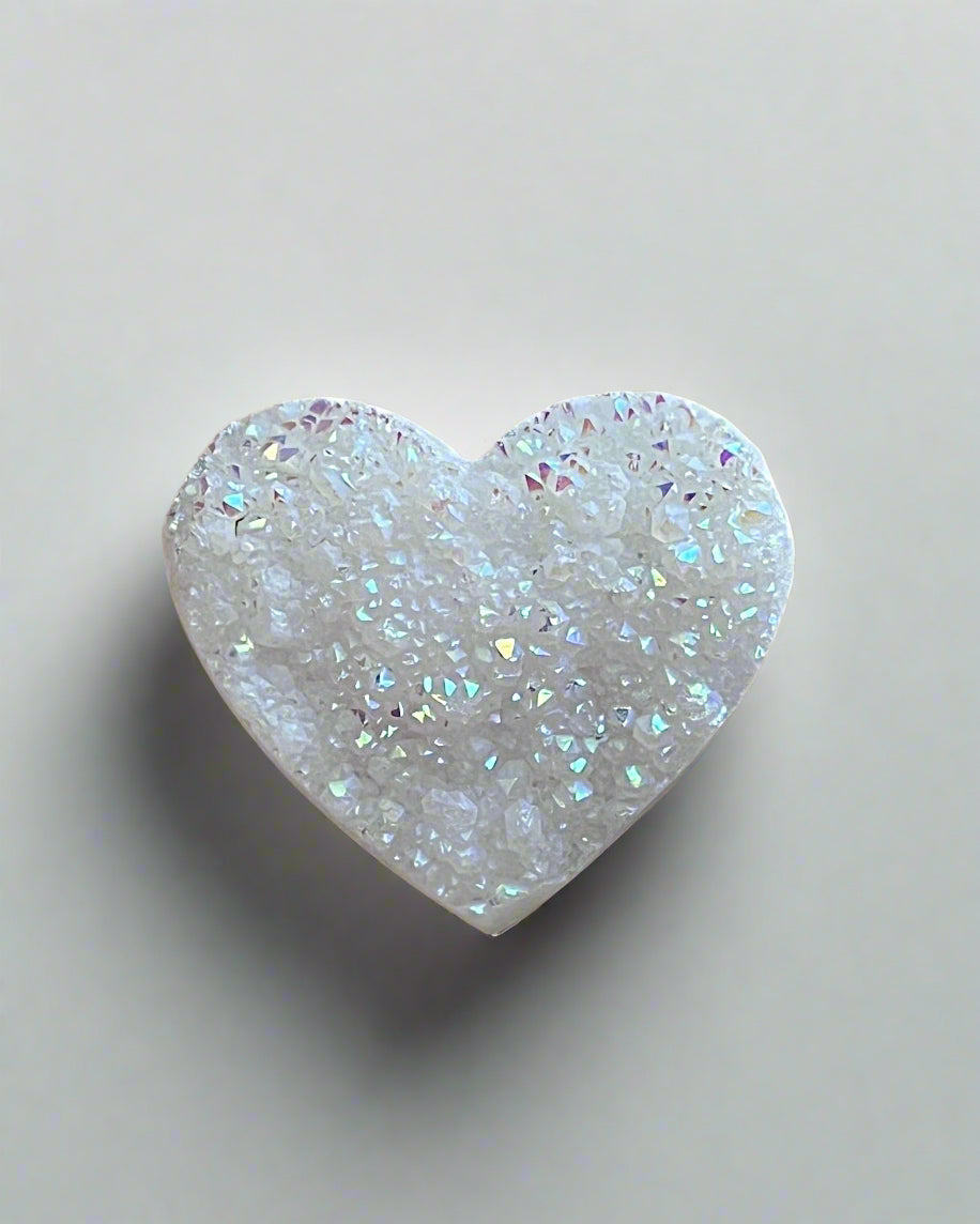 Electroplated Heart-Shaped Crystal