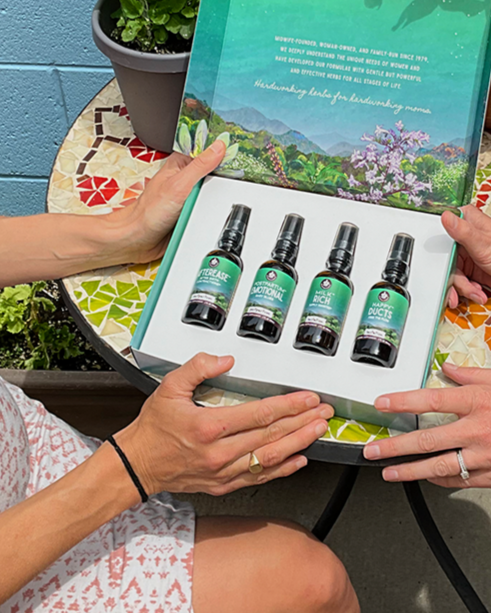 Postpartum Essentials Kit with Gift Box