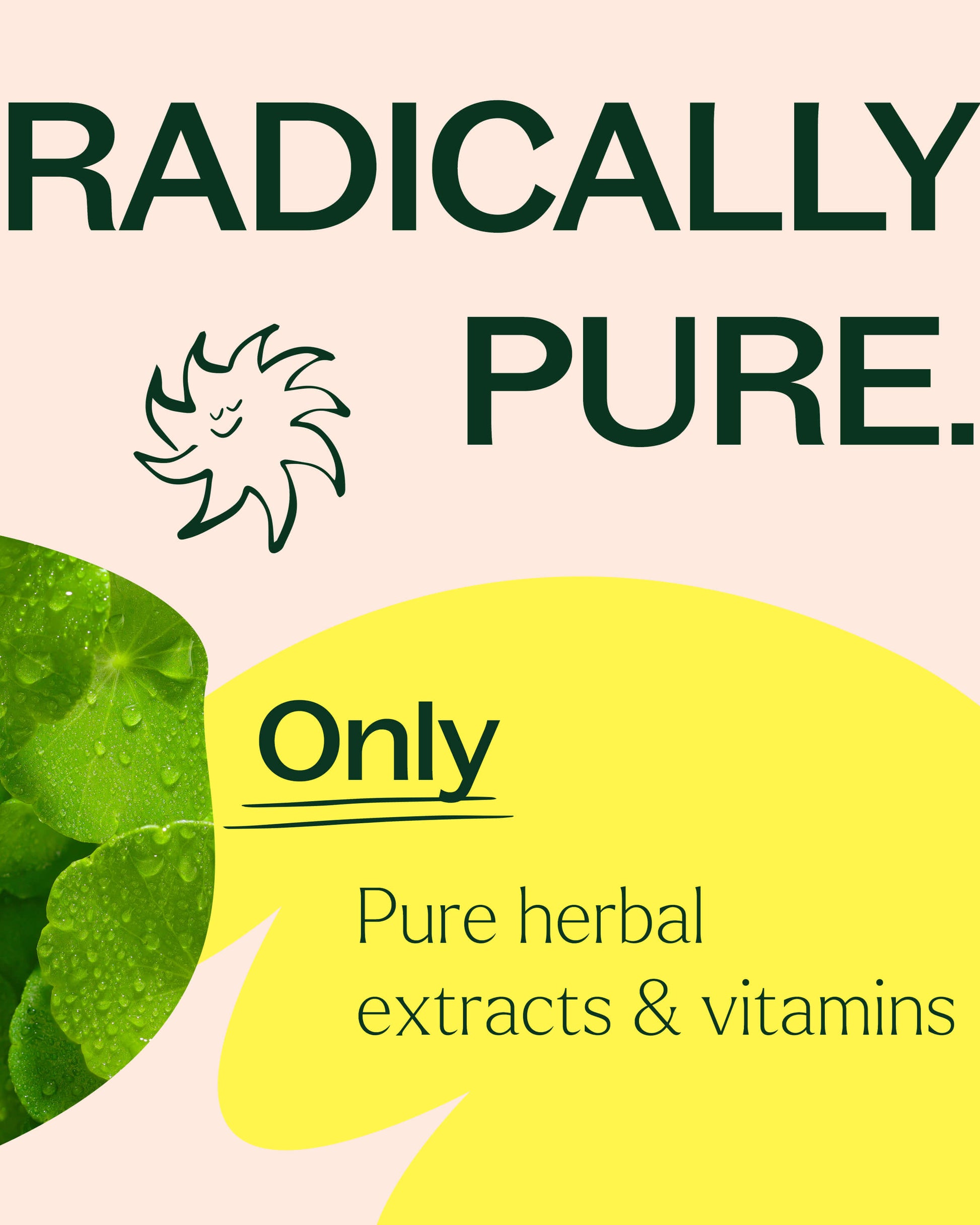 3-in-1 Hair, Skin & Nails Herbal Supplement - 120 Capsules