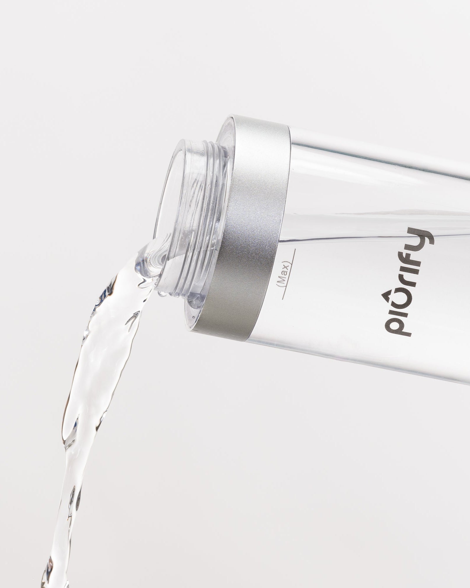 PIURIFY Hydrogenator® Bottle - Silver
