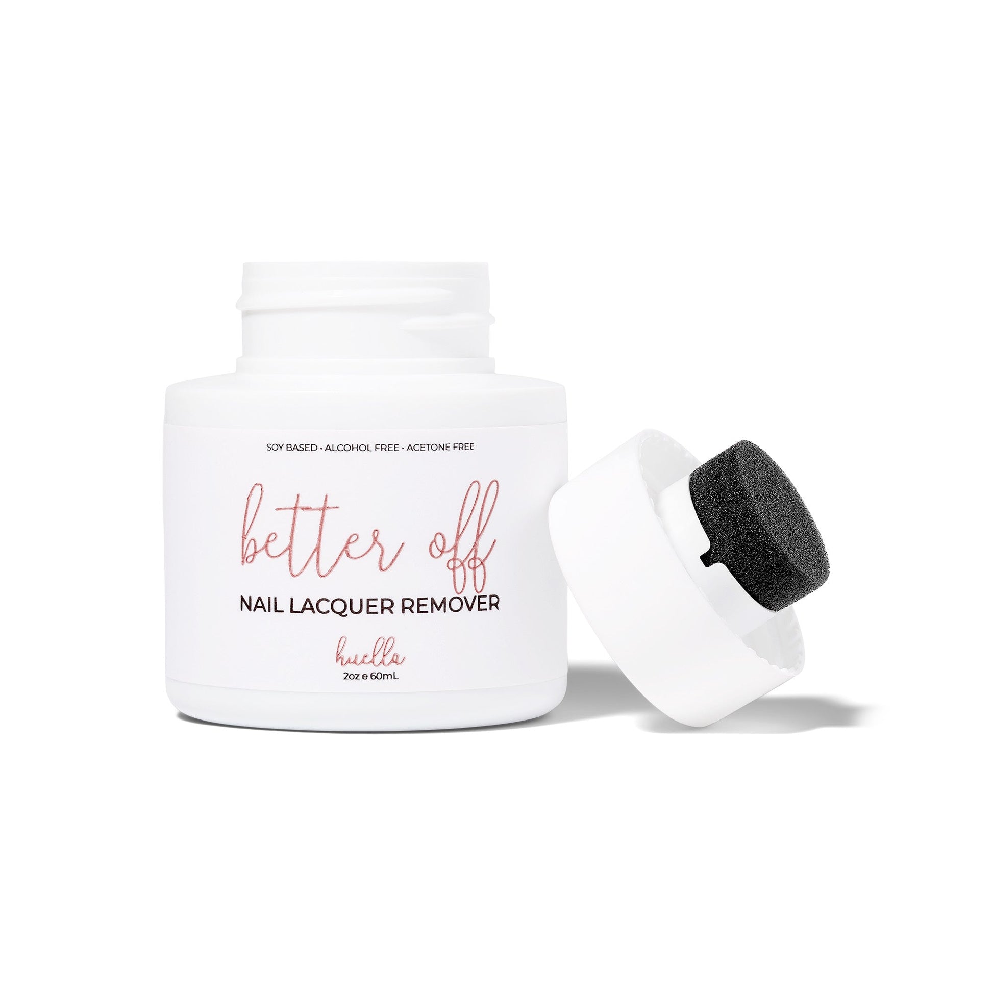 Better Off: Natural Plant Based Nail Polish Remover, Acetone and Alcohol-Free