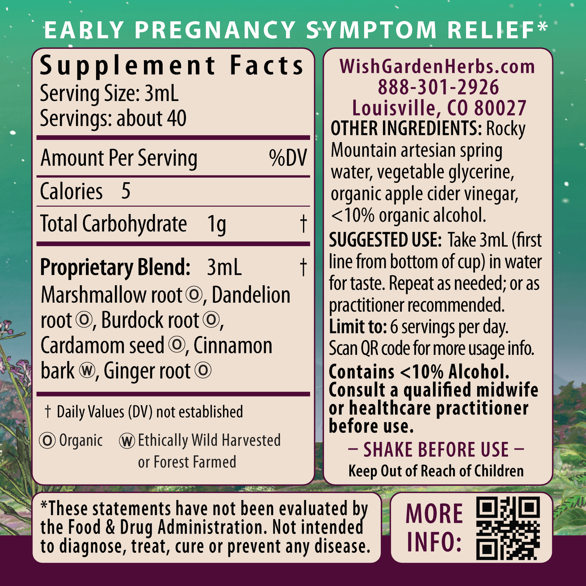 Morning Sickness Nausea Relief
