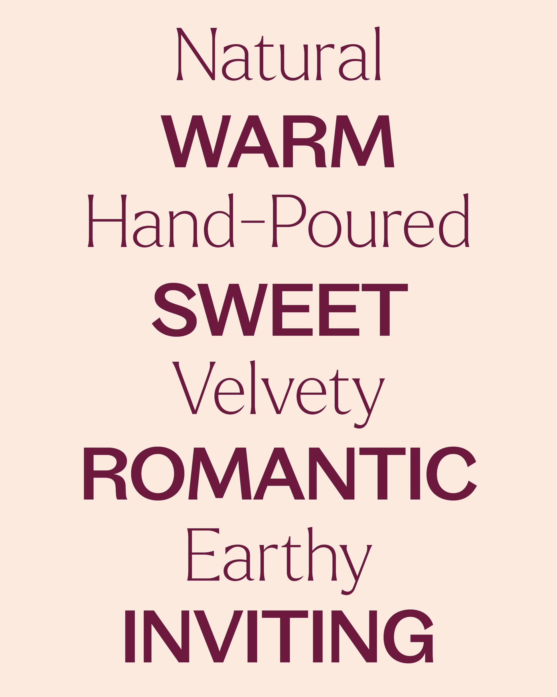 Vanilla Amber Naturally Scented Candle