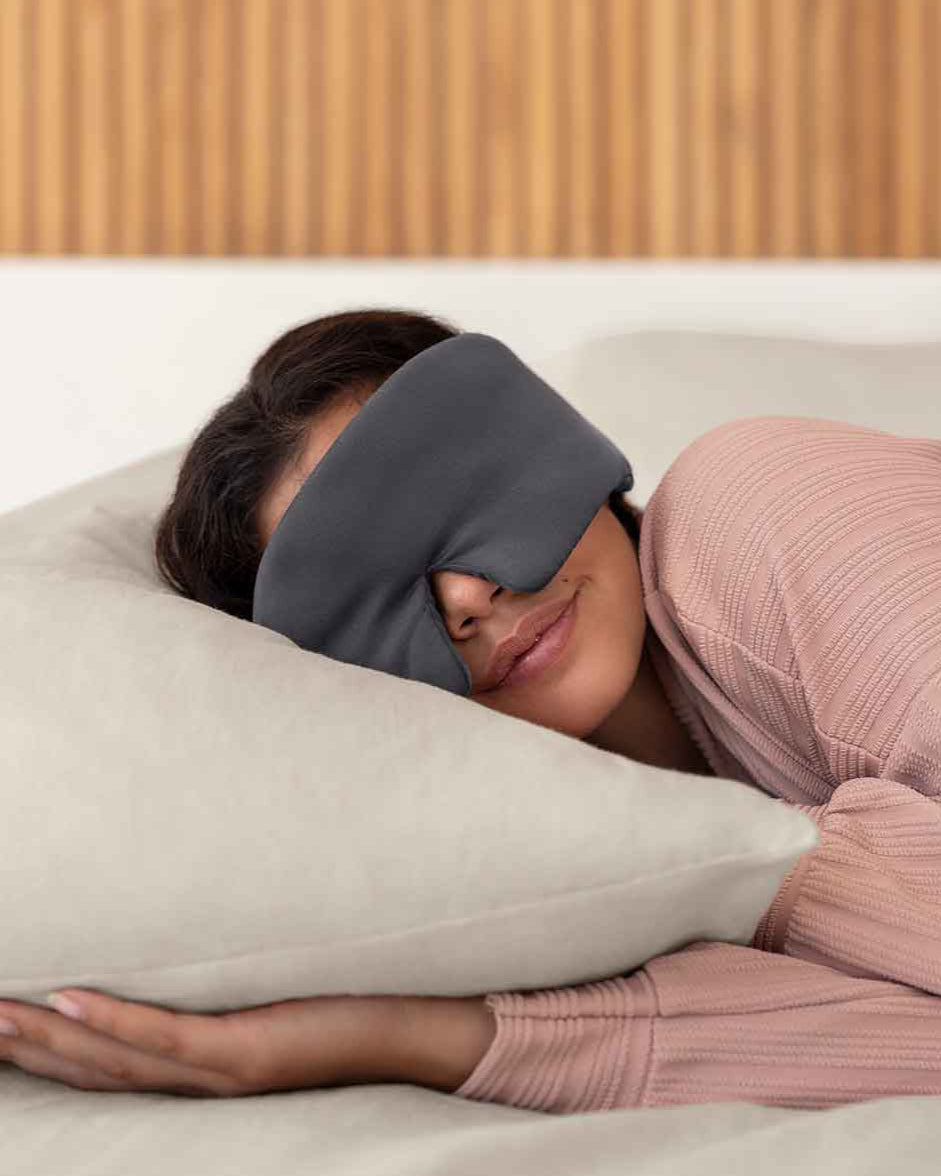 Weighted Silk Sleep Stone Mask