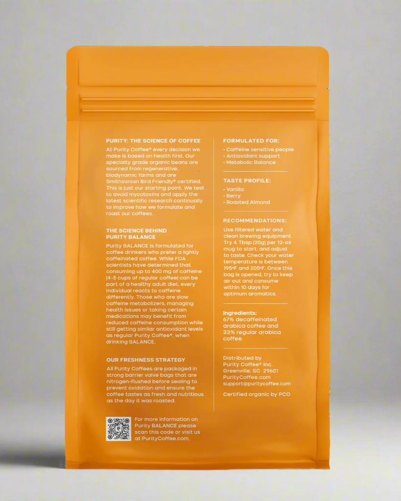 BALANCE: ²/₃ Decaf Whole Bean Coffee