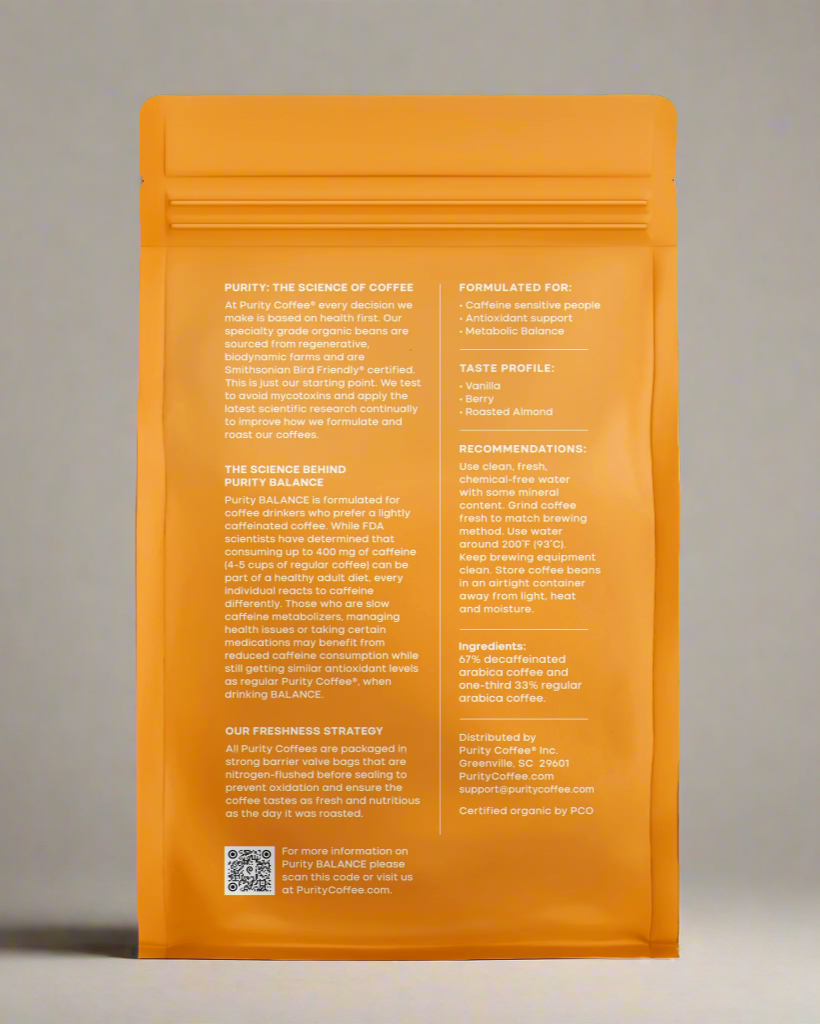 BALANCE: ²/₃ Decaf Whole Bean Coffee
