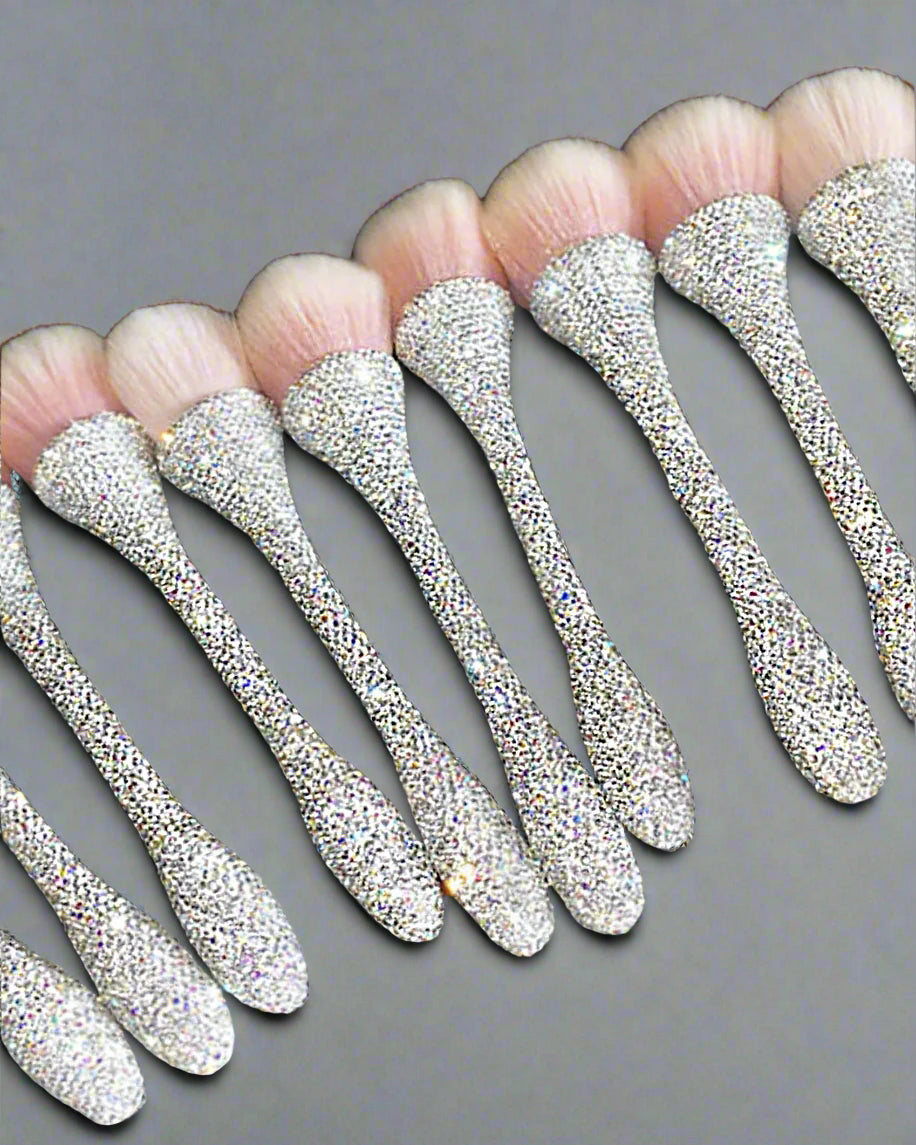 Luxe Plush Crystal Makeup Brush