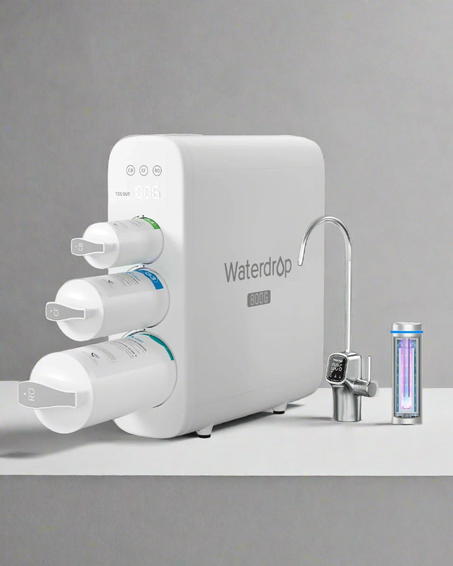 800 GPD Tankless RO System with UV Sterilizing Light