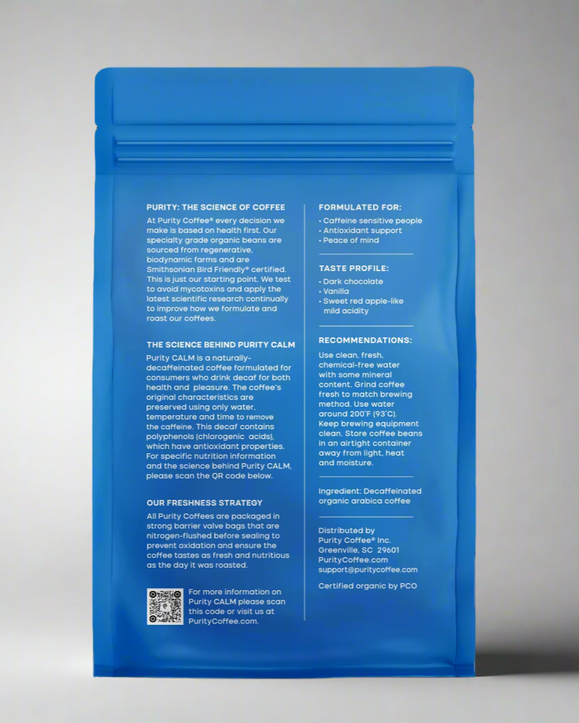 CALM: Decaf Whole Bean Coffee