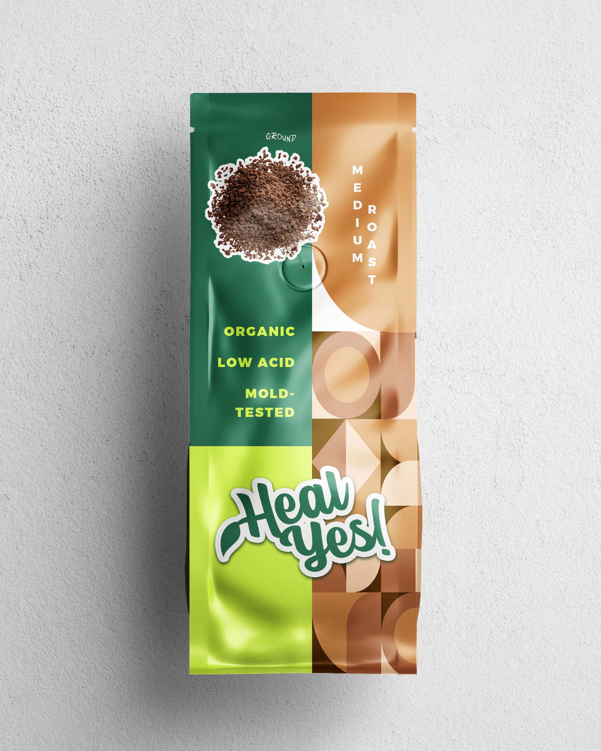 Mold-Tested Low-Acid Organic Coffee