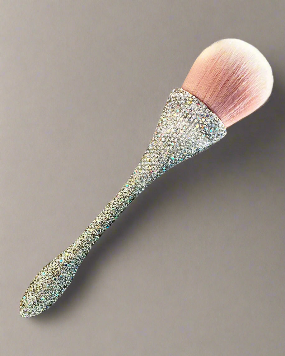 Luxe Plush Crystal Makeup Brush