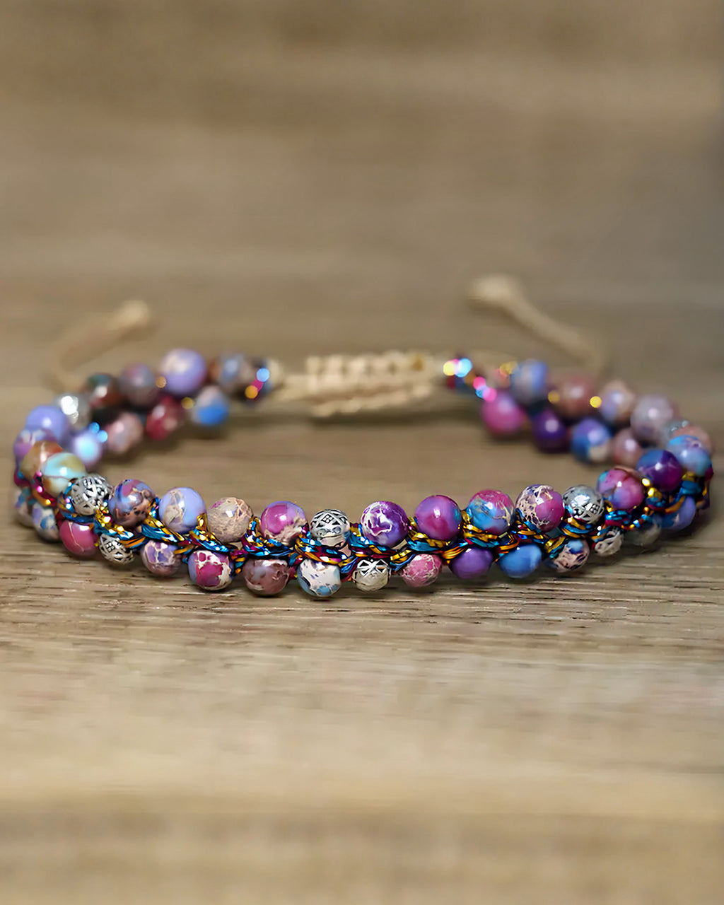 Galaxy Sea Sediment Jasper Bracelet