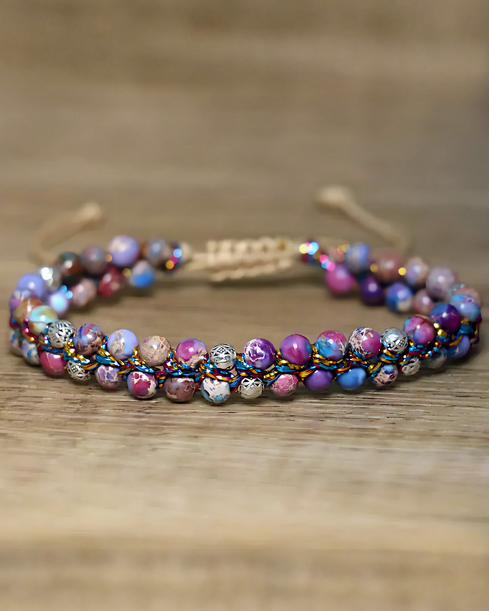 Galaxy Sea Sediment Jasper Bracelet
