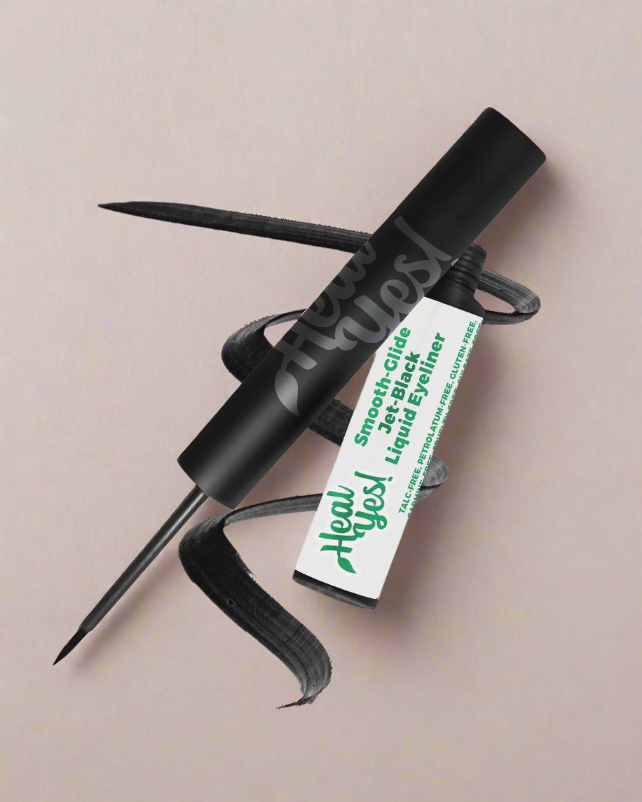 Smooth-Glide Jet-Black Liquid Eyeliner