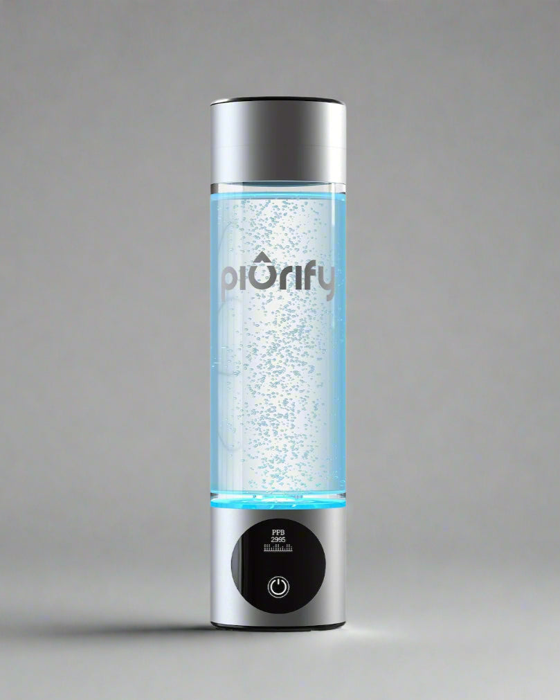 PIURIFY Hydrogenator® Bottle - Silver