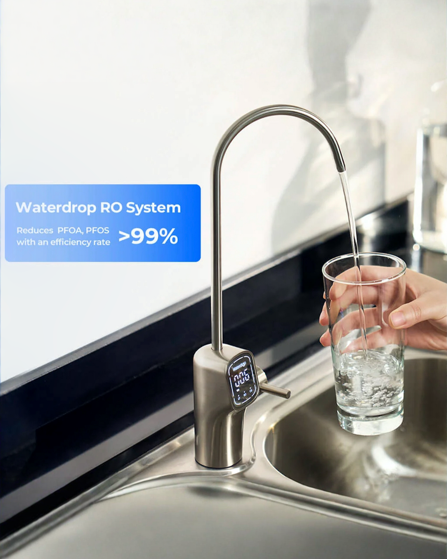 800 GPD Tankless RO System with UV Sterilizing Light