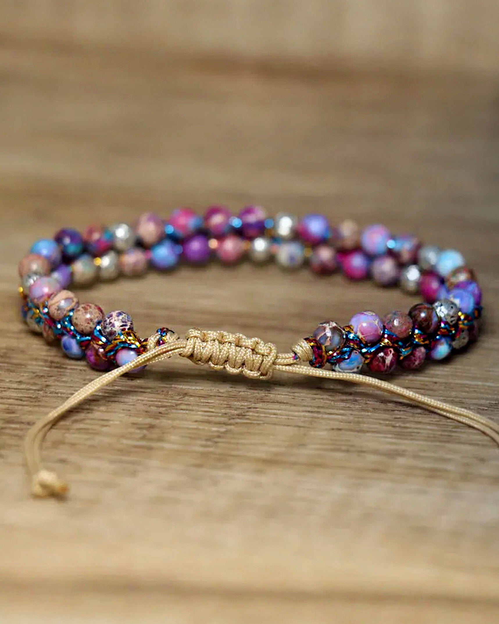 Galaxy Sea Sediment Jasper Bracelet