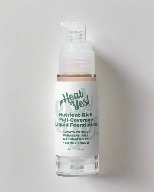 Nutrient-Rich Full-Coverage Liquid Foundation