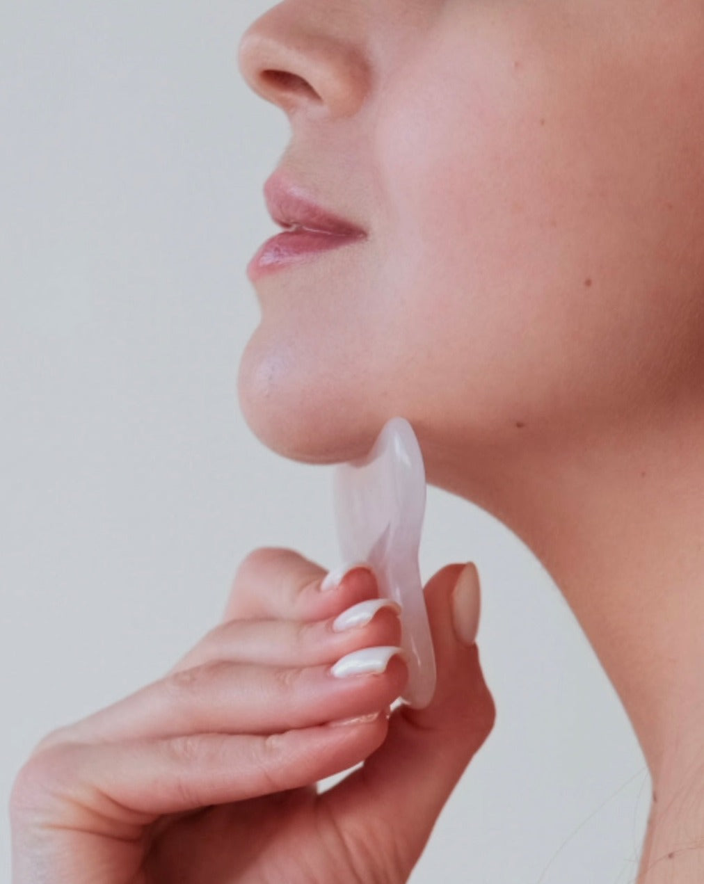Rose Quartz Stone Gua Sha
