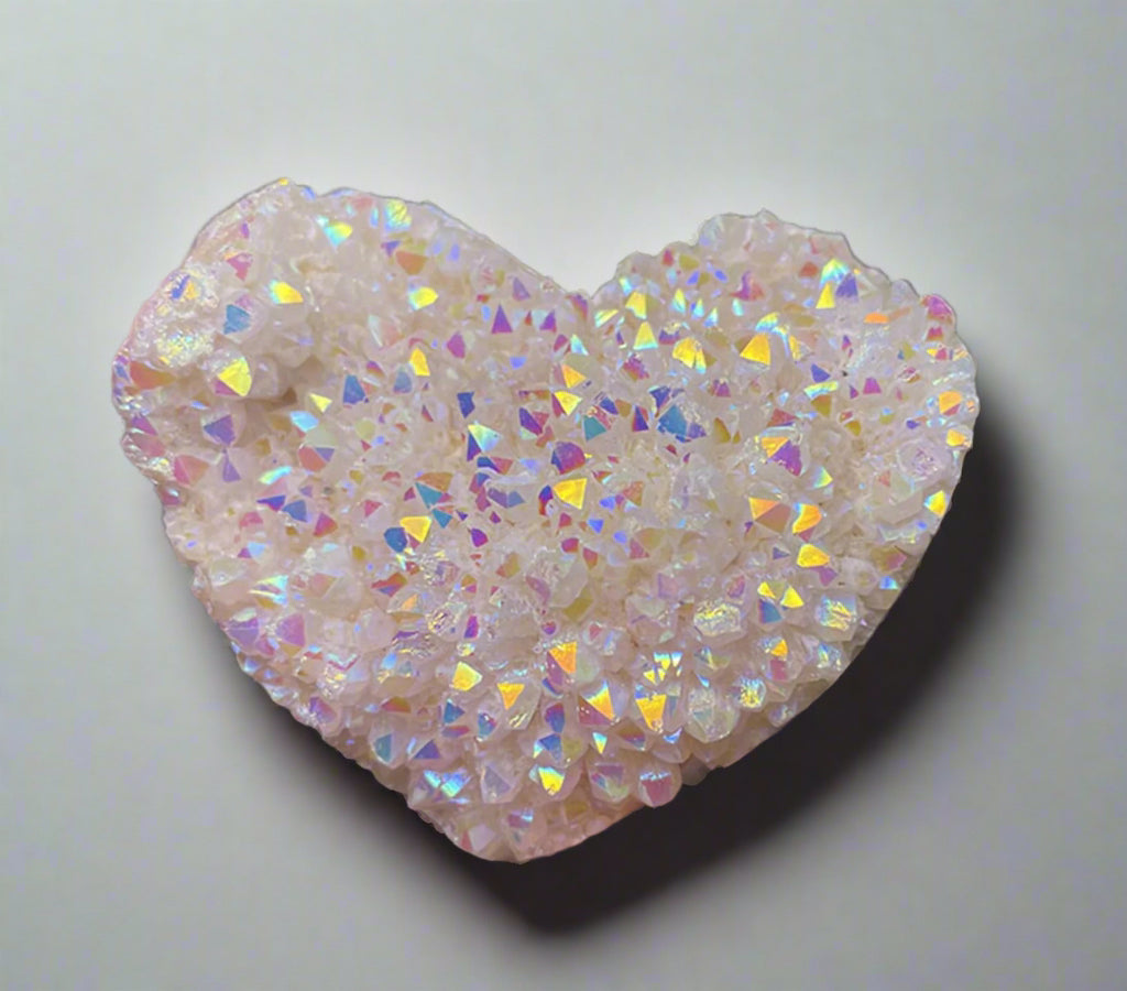 Electroplated Heart-Shaped Crystal