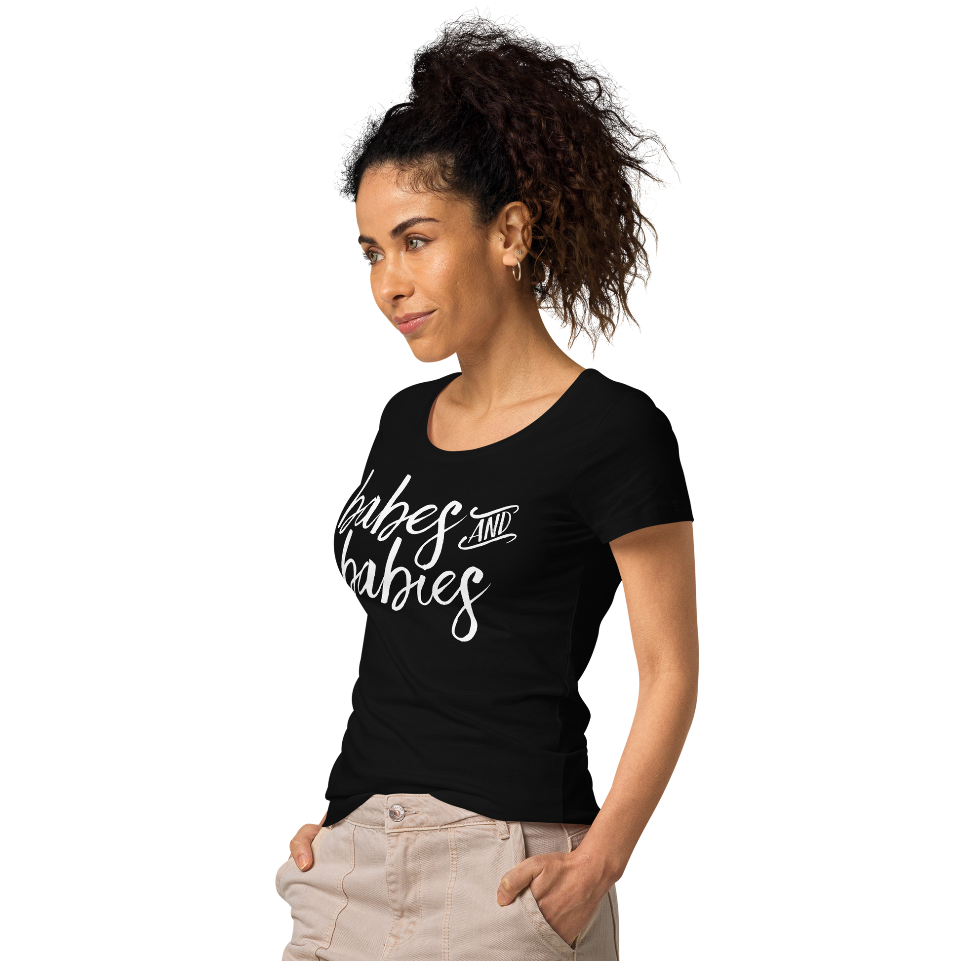 Babes and Babies Slim-Fit Organic T-Shirt