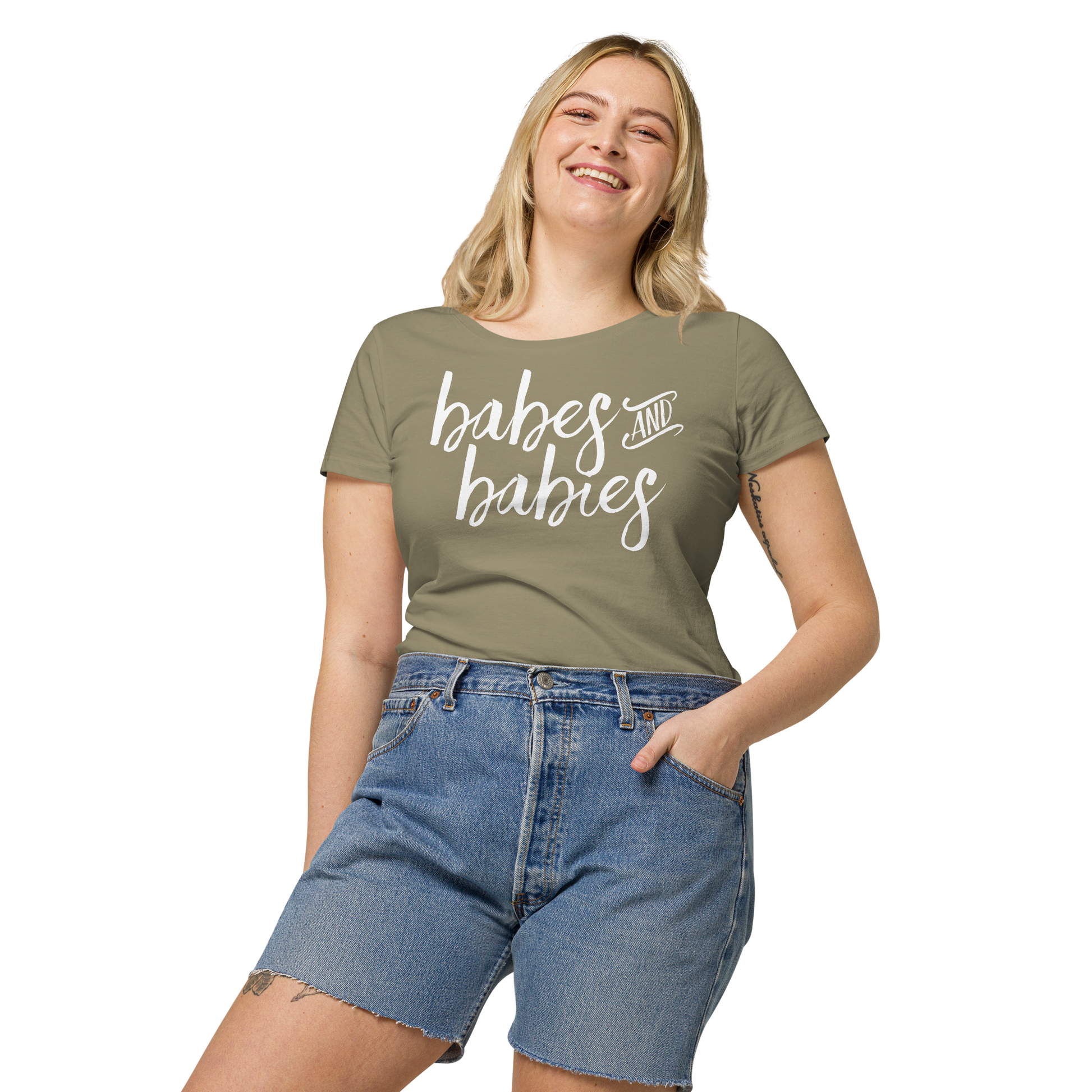 Babes and Babies Slim-Fit Organic T-Shirt